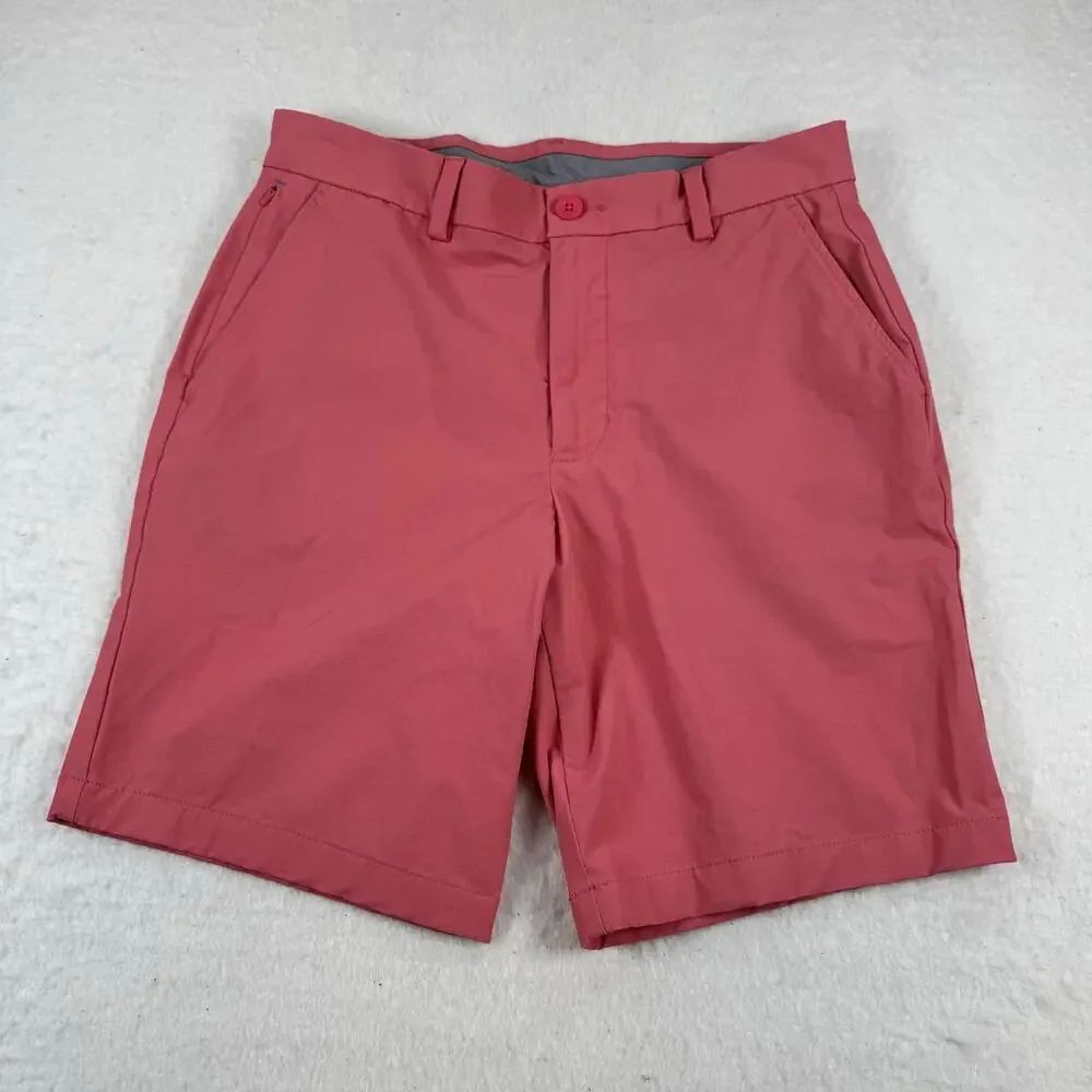 Vineyard Vines Shorts Mens Size 30 Pink On-The-Go OTG Chino Stretch Casual